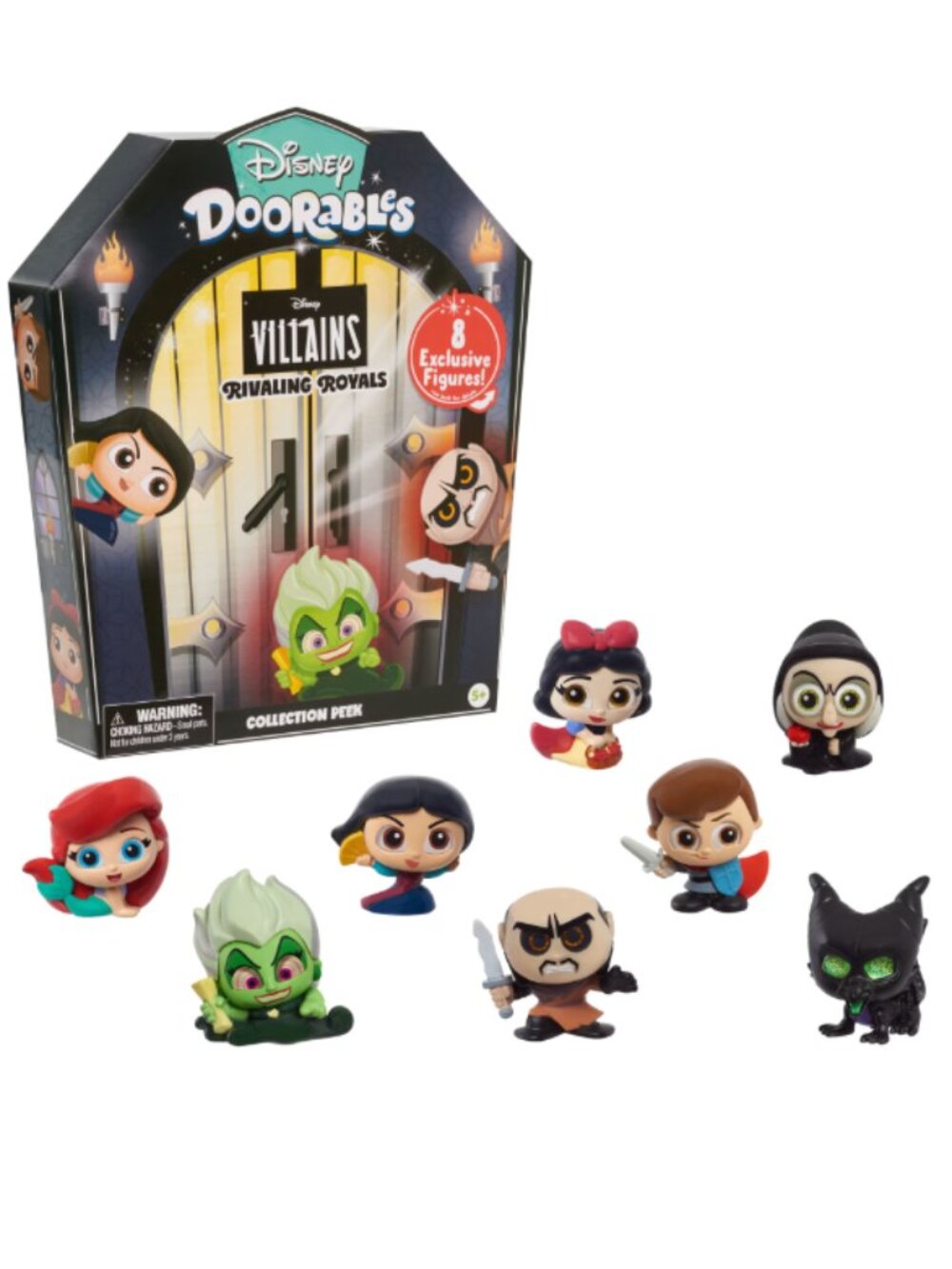 DISNEY Doorables Villains Rivaling Royals Sealed Box
